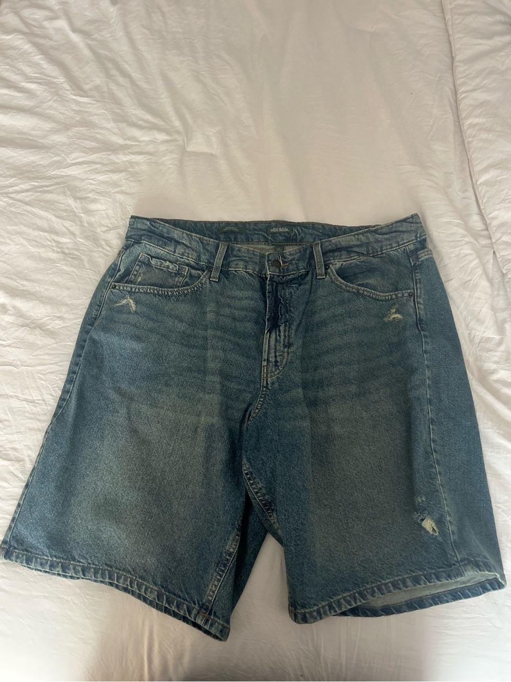 wild fable Washed Blue Denim Jean Shorts